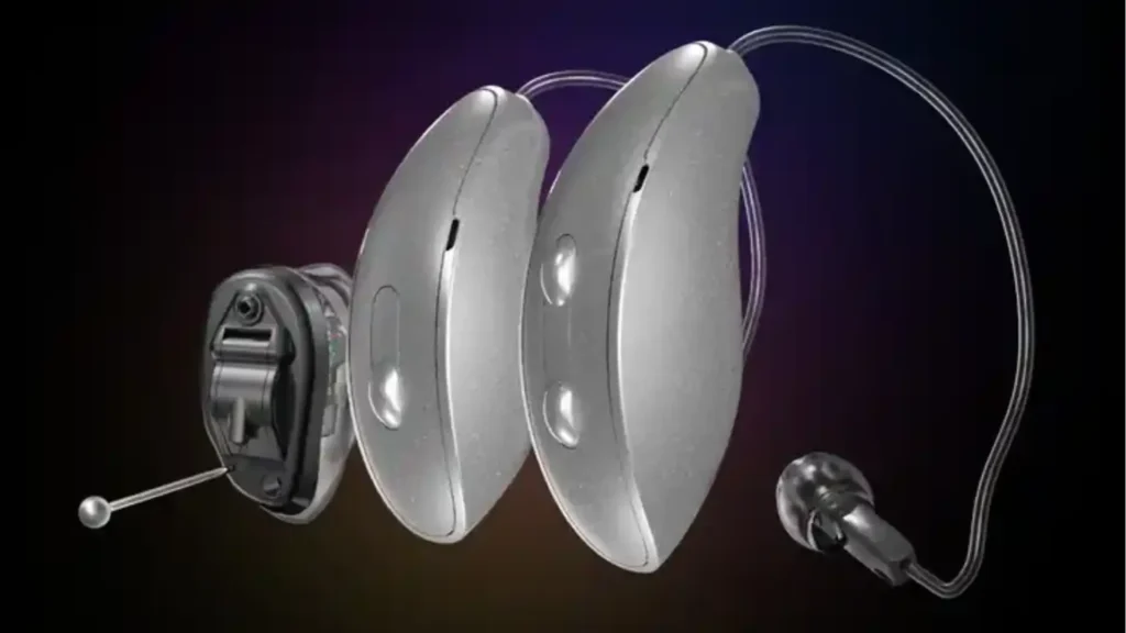 Starkey Genesis AI hearing aids with sound enhancement and health tracking 2025